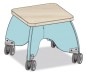 Tabouret puéricultrice Pimousse Bleu Ciel