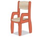 FAUTEUIL ASSISE 26CM ORANGE TIGRE