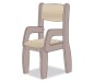 FAUTEUIL ASSISE 21CM TAUPE NATUREL