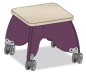 TABOURET PUERICULTRICE VIOLET POP