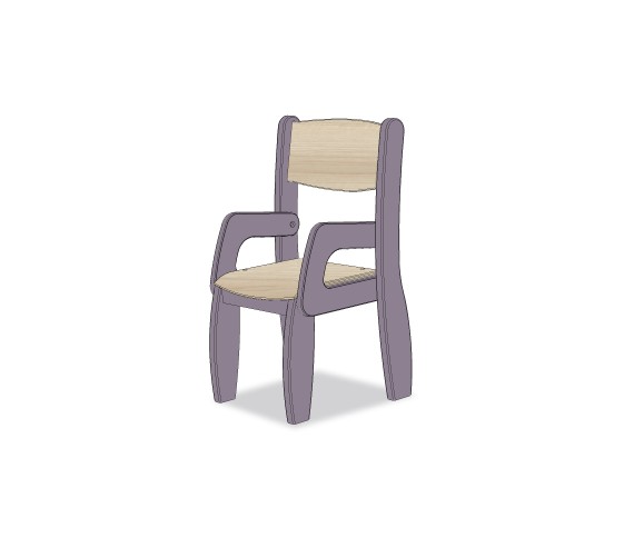 FAUTEUIL ASSISE 18CM FIGUE