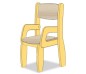 FAUTEUIL ASSISE 21CM JAUNE