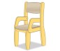 FAUTEUIL ASSISE 18CM JAUNE