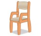 FAUTEUIL ASSISE 18CM ORANGE MOYEN