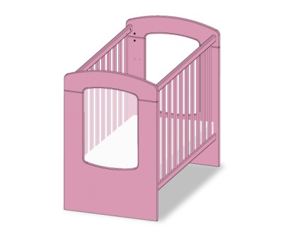 LIT ECO HUBLOT 100x50 SANS ROULETTES