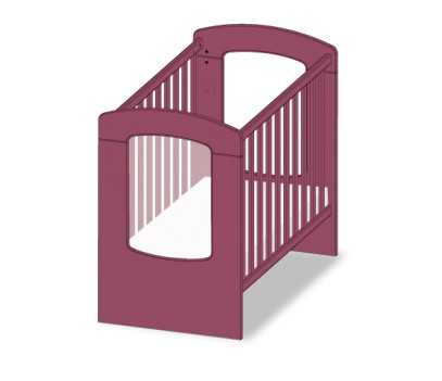 LIT ECO HUBLOT 100x50 SANS ROULETTES