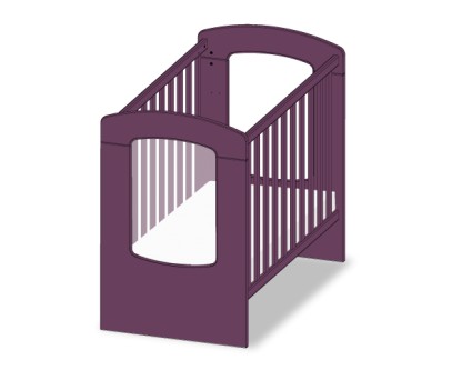 LIT ECO HUBLOT 100x50 SANS ROULETTES