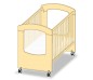 LIT ECO HUBLOT 120x60 AVEC ROULETTES