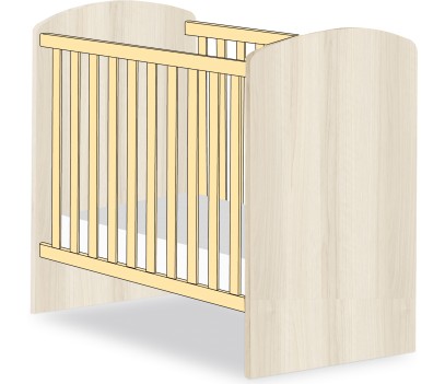 LIT ECONOMIQUE 100x50 SANS ROULETTE