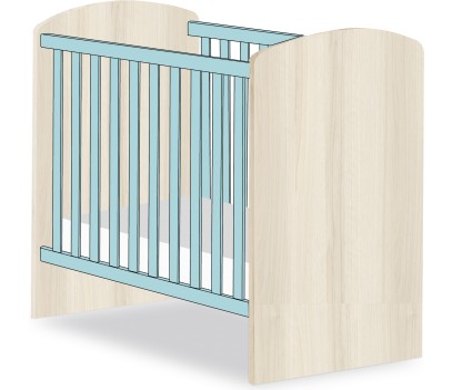 LIT ECONOMIQUE 100x50 SANS ROULETTE