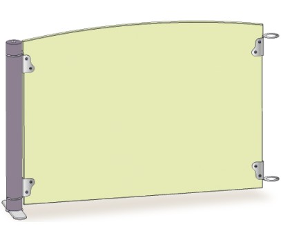 CLOISONNETTE PLEINE 1000