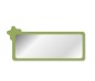 GRAND MIROIR DECO RECT ETOILE 247-L30