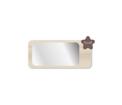 APPLIQUE MIROIR ACCUEIL