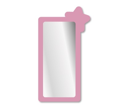 MIROIR DECO RECTANGLE ETOILE