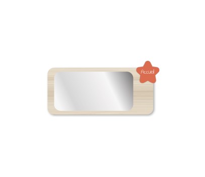 APPLIQUE MIROIR ACCUEIL