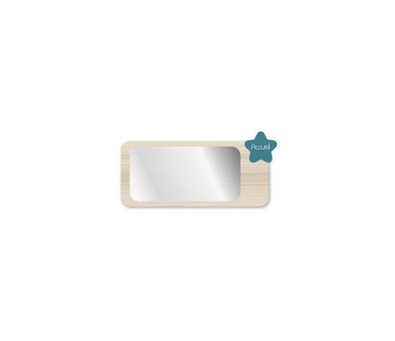 APPLIQUE MIROIR ACCUEIL