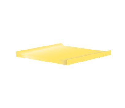 MATELAS MEUBLE A LANGER 665 X 753 JAUNE