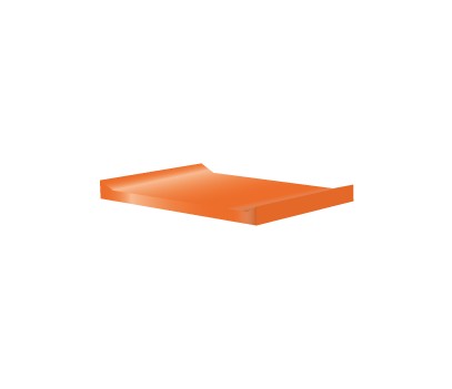 MATELAS MEUBLE DE DESH. 665 X 561 ORANGE