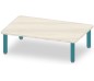 TABLE RECTANGLE 80x120 H35