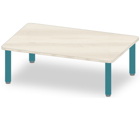 TABLE RECTANGLE 80x120 H40