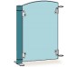 CLOISONNETTE PLEINE L50CM BLEU OPALE