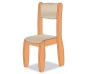 CHAISE ASSISE 35CM ORANGE MOYEN