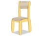 CHAISE ASSISE 35CM JAUNE