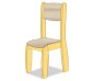 CHAISE ASSISE 45CM JAUNE