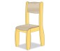 CHAISE ASSISE 31CM JAUNE