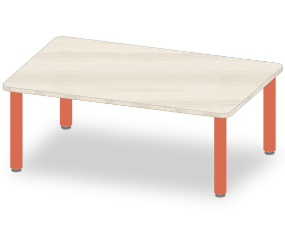 TABLE RECTANGLE 80x120 H46