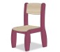 CHAISE ASSISE 18CM PRUNE