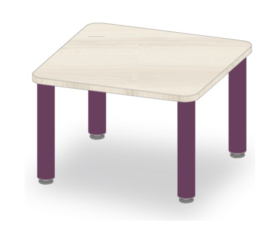TABLE CARRE 60x60 H40