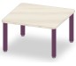 TABLE CARRE 80x80 H46