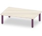 TABLE RECTANGLE 80x120 H35