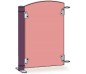 CLOISONNETTE PLEINE L50CM ROSE POUDRE