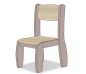 CHAISE ASSISE 18CM TAUPE NATUREL