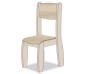 CHAISE ASSISE 31CM GRIS NOISETTE