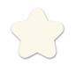 OPTION GRANDE APPLIQUE ETOILE BLANC CREME