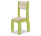 CHAISE ASSISE 45CM VERT ALLIGATOR