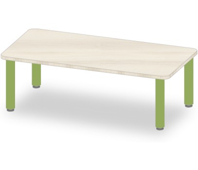 TABLE RECTANGLE 60x120 H40