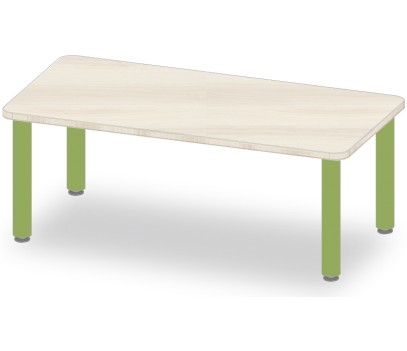 TABLE RECTANGLE 60x120 H46