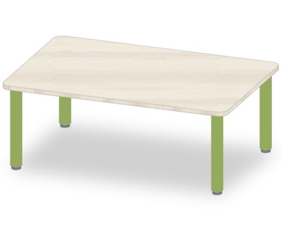 TABLE RECTANGLE 80x120 H46