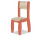 CHAISE ASSISE 35CM ORANGE TIGRE