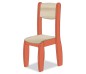 CHAISE ASSISE 45CM ORANGE TIGRE