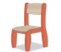 CHAISE ASSISE 18CM ORANGE TIGRE