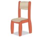 CHAISE ASSISE 31CM ORANGE TIGRE