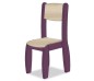 CHAISE ASSISE 35CM VIOLET POP