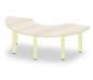 TABLE DEMI LUNE H46