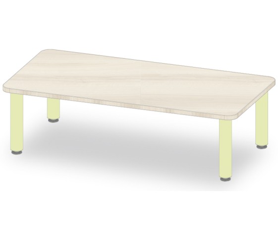 TABLE RECTANGLE 60x120 H35