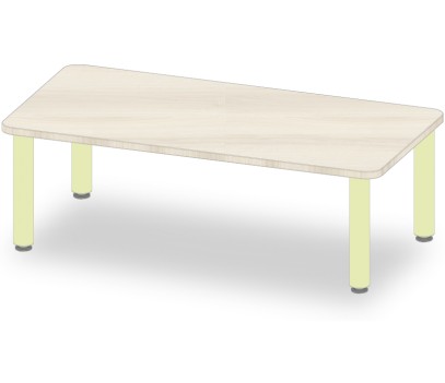 TABLE RECTANGLE 60x120 H40